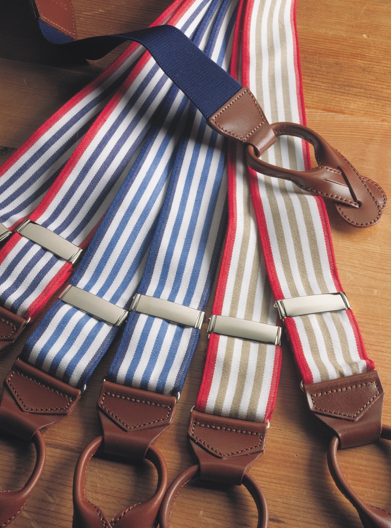 Oxford Triple Stripe Braces