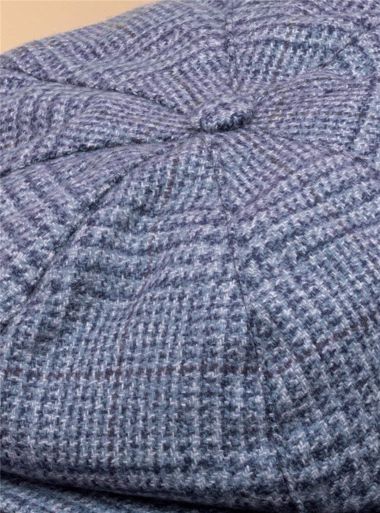 Cashmere Glen Plaid Motoring Cap