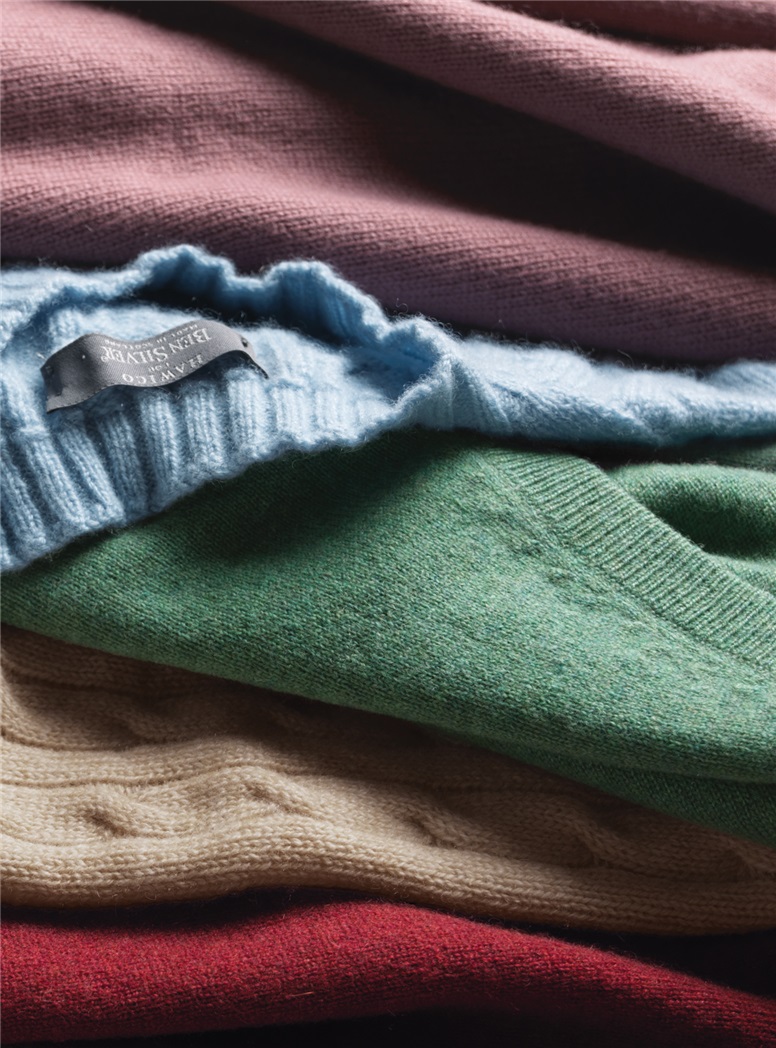 Cashmere V-neck Sweaters