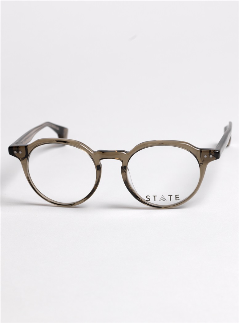 Elston Semi-Round Frame in Smoke