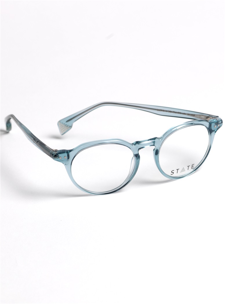 Elston Semi-Round Frame in Seaglass