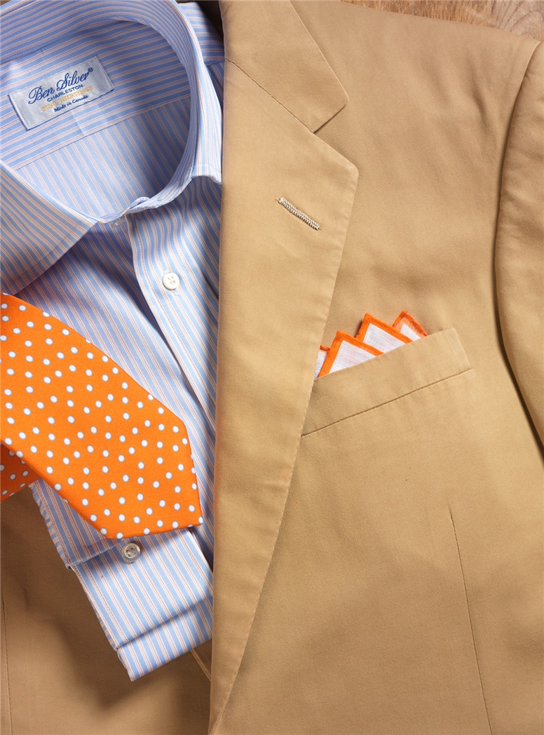Tan Cotton Suit