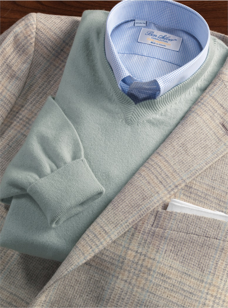 Cashmere V-neck Sweaters