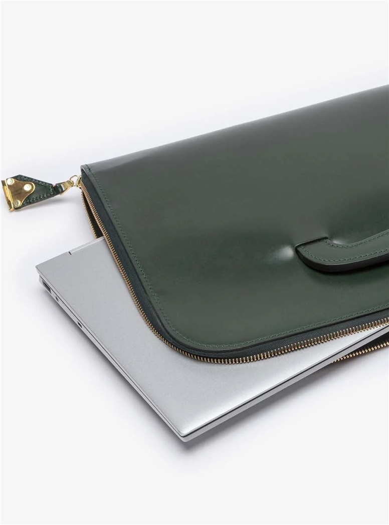 The Melbury Folio in Green