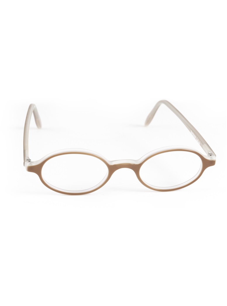 Oval Frame in Taupe