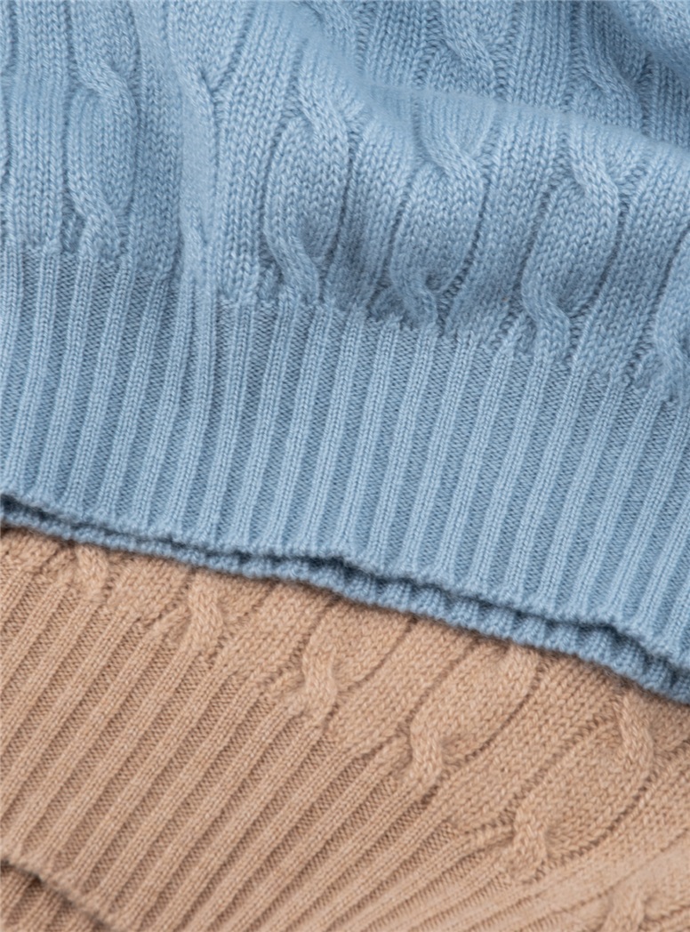 Cashmere Quarter Zip Sweaters
