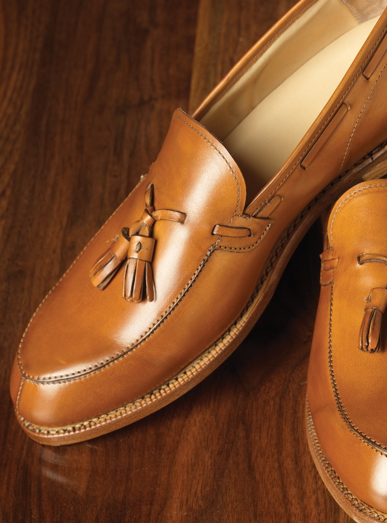 The Greensboro Tassel Loafer in Whiskey