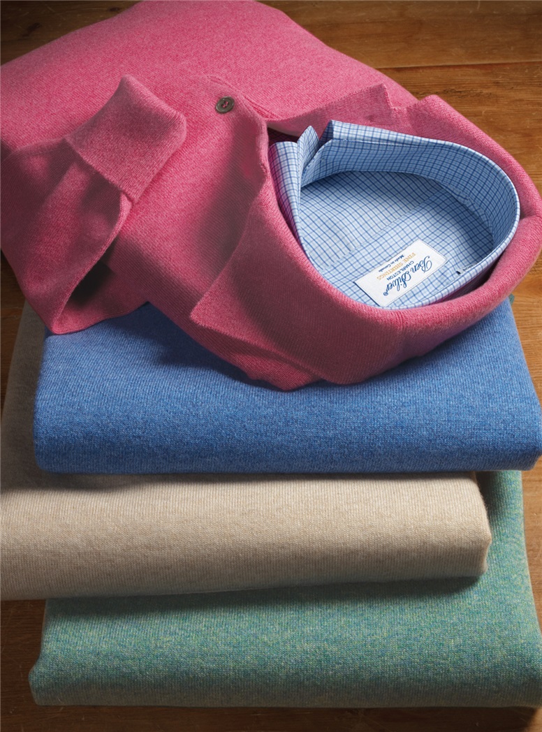 Cashmere Polo Sweaters