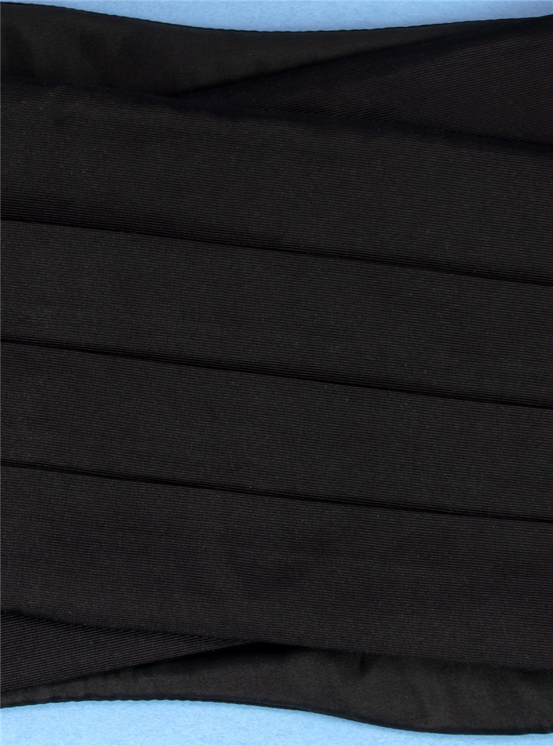 Cummrbund Faille Black