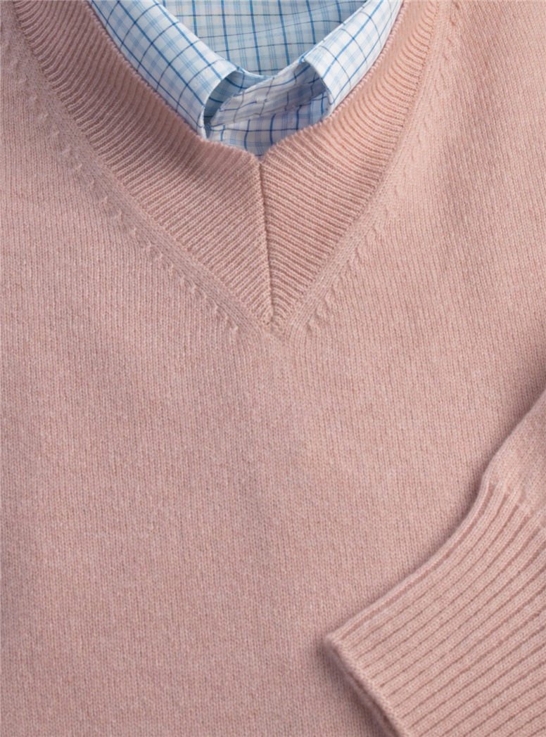 orchid cashmere sweater