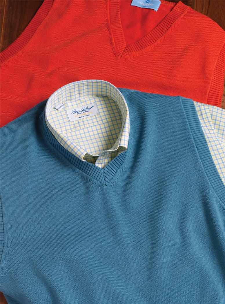 Cotton Sweater Vests