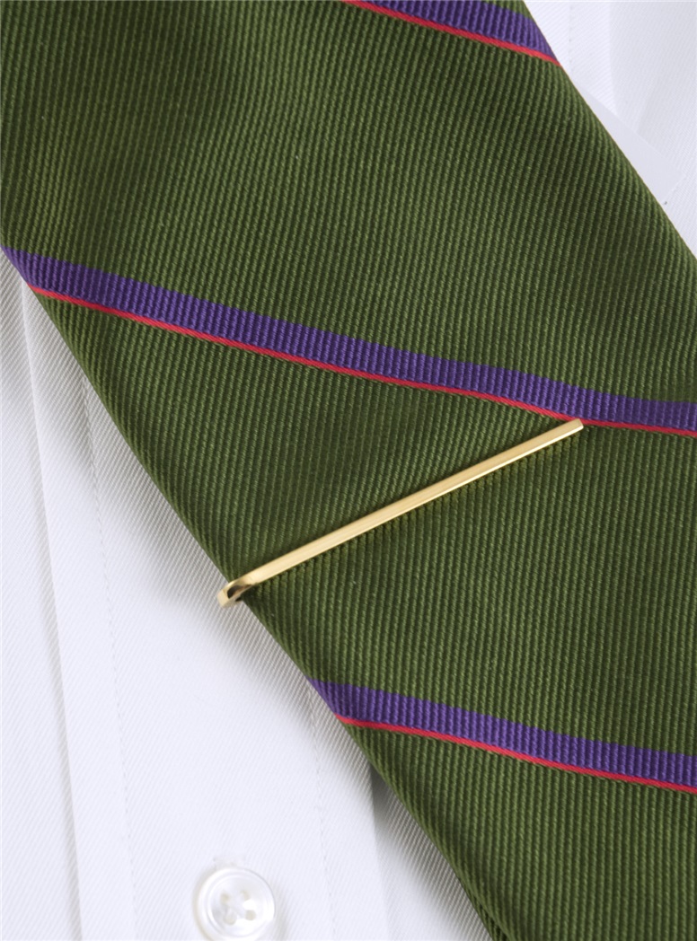 Yellow Gold Plated Tie Bar