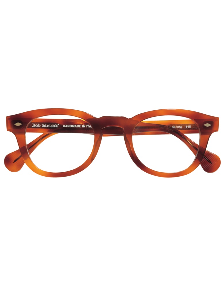 Bold Semi-Square Frame in Amber