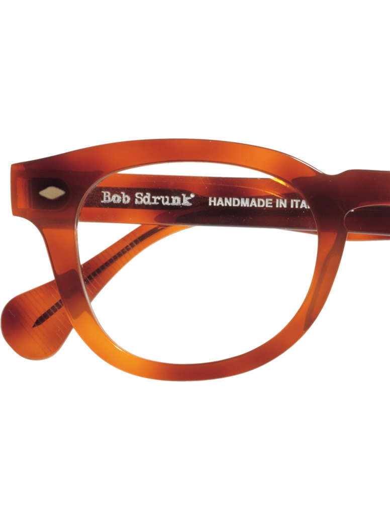 Bold Semi-Square Frame in Amber