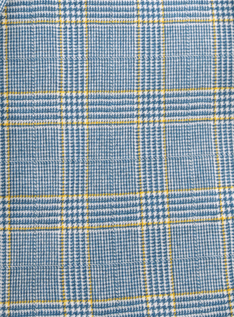 Regal Blue Glen Plaid Cashmere Sport Coat