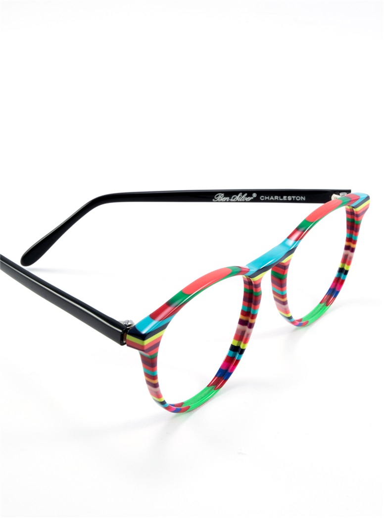 Multi-Stripe Wissing P3 Frame in Blue, Red, Yellow