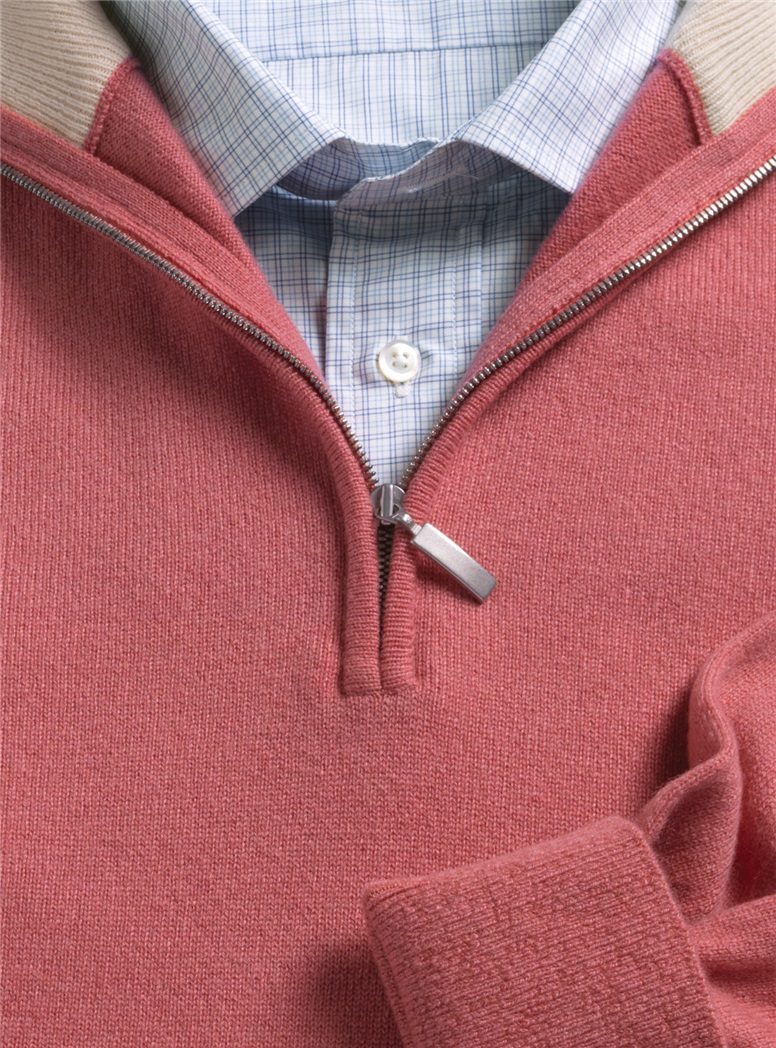 Cashmere 1/2 Zip Sweaters