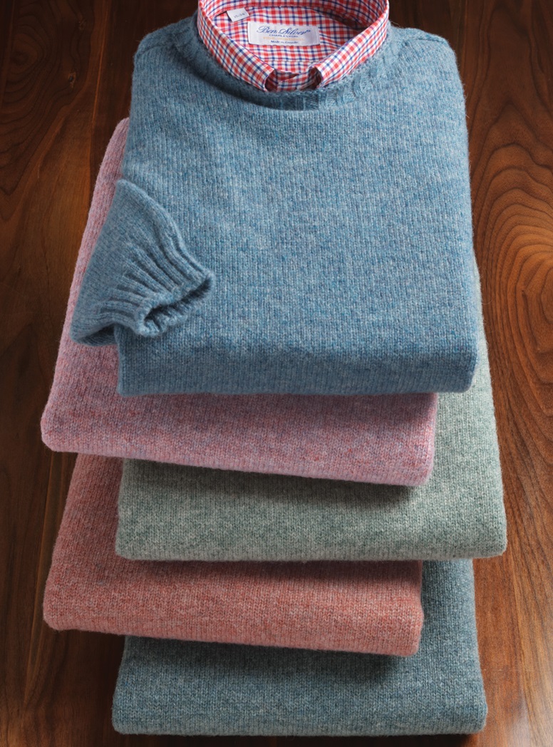 Shetland Crewneck Sweaters