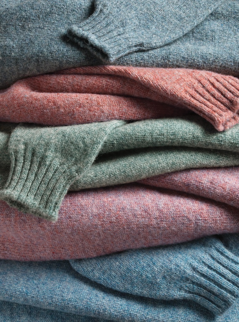 Shetland Crewneck Sweaters