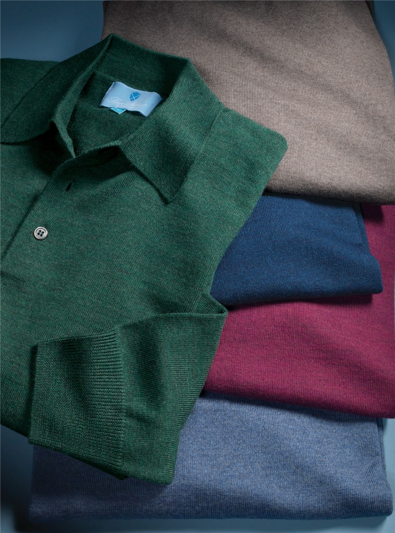 Merino Polo Sweaters