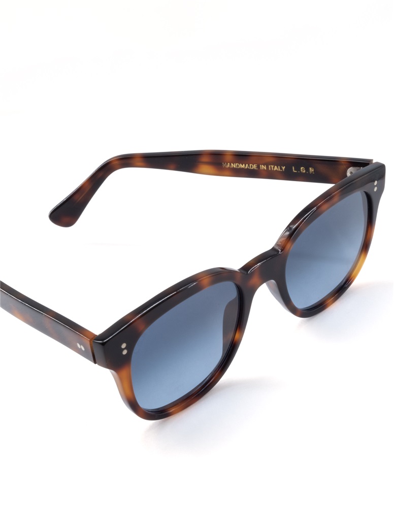 Semi-Round Sunglasses Havana Tortoise