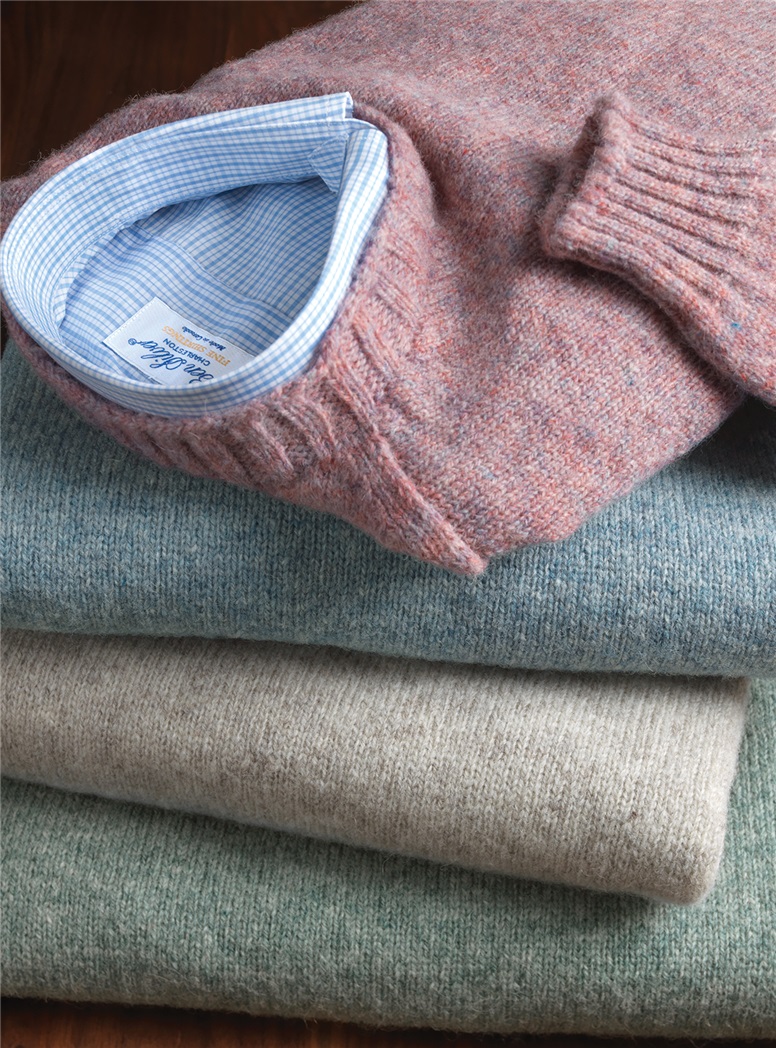 Shetland Crewneck Sweaters