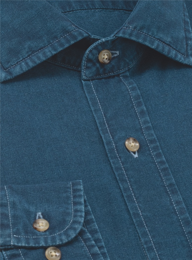 Two Pocket Denim Shirt