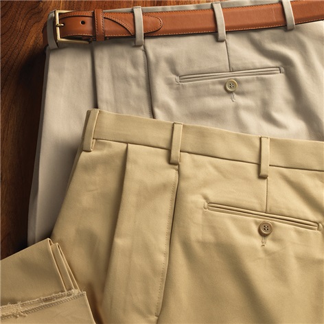 Fall/Winter Weight English Drill Trousers - Short and Long Rise