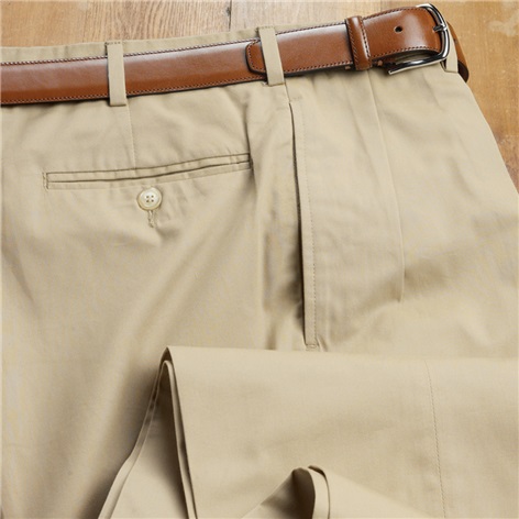 Fall/Winter Weight English Drill Trousers in Khaki