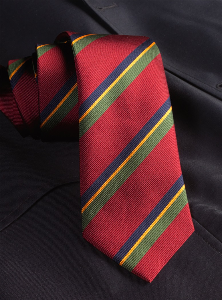 Cardinal Red,Oxford,Marigold,Green Bow
