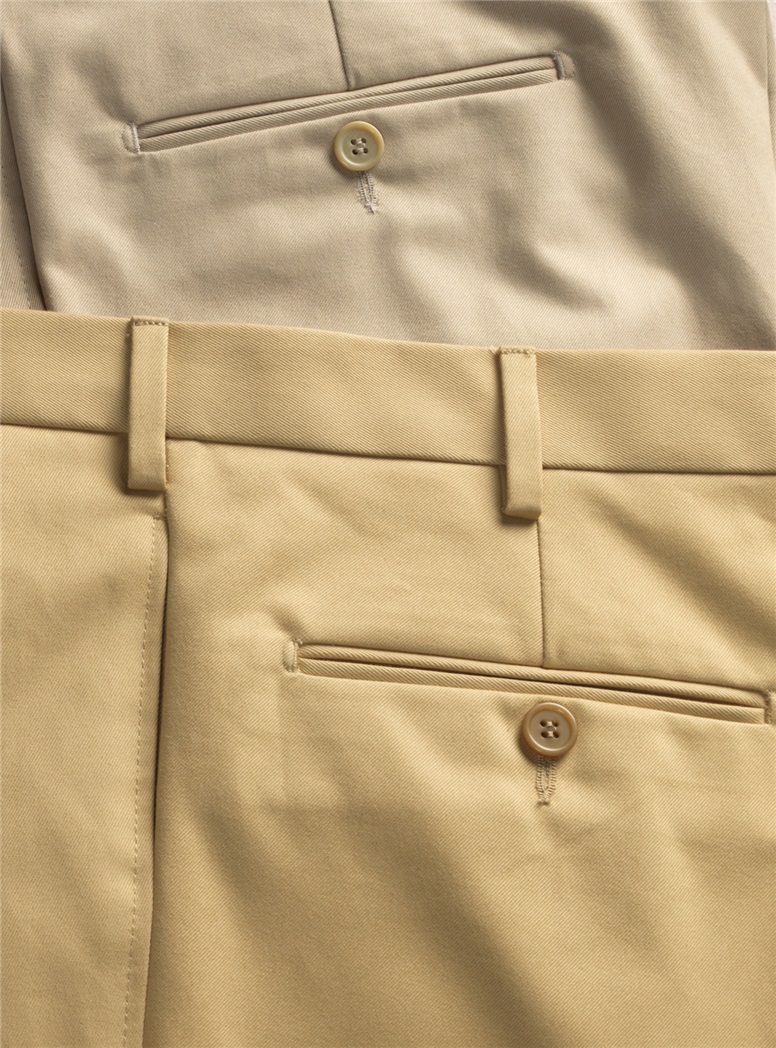 Fall/Winter Weight English Drill Trousers - Short Rise
