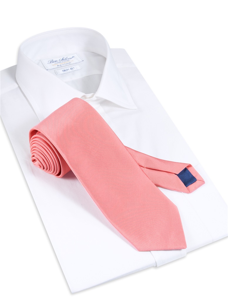 Mogador Solid Tie in Blush