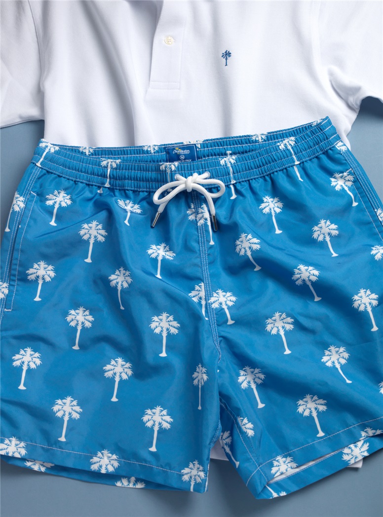 Palmetto Print Charleston Trunks