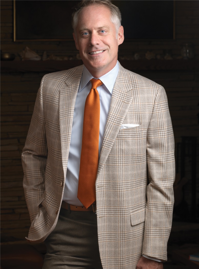 Cream Glen Plaid Cashmere Sport Coat