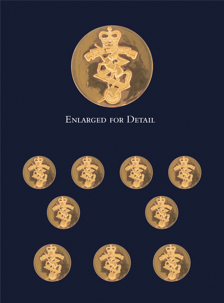 Royal Engineers Blazer Button