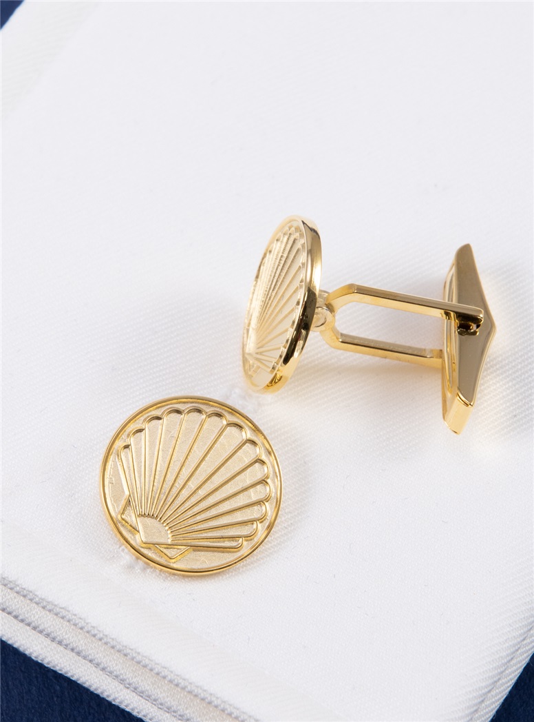 Scallop Cufflinks