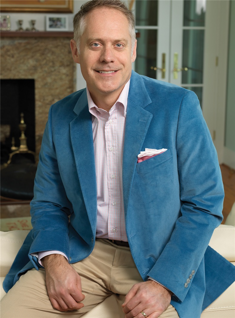 Mid-Blue Corduroy Sport Coat