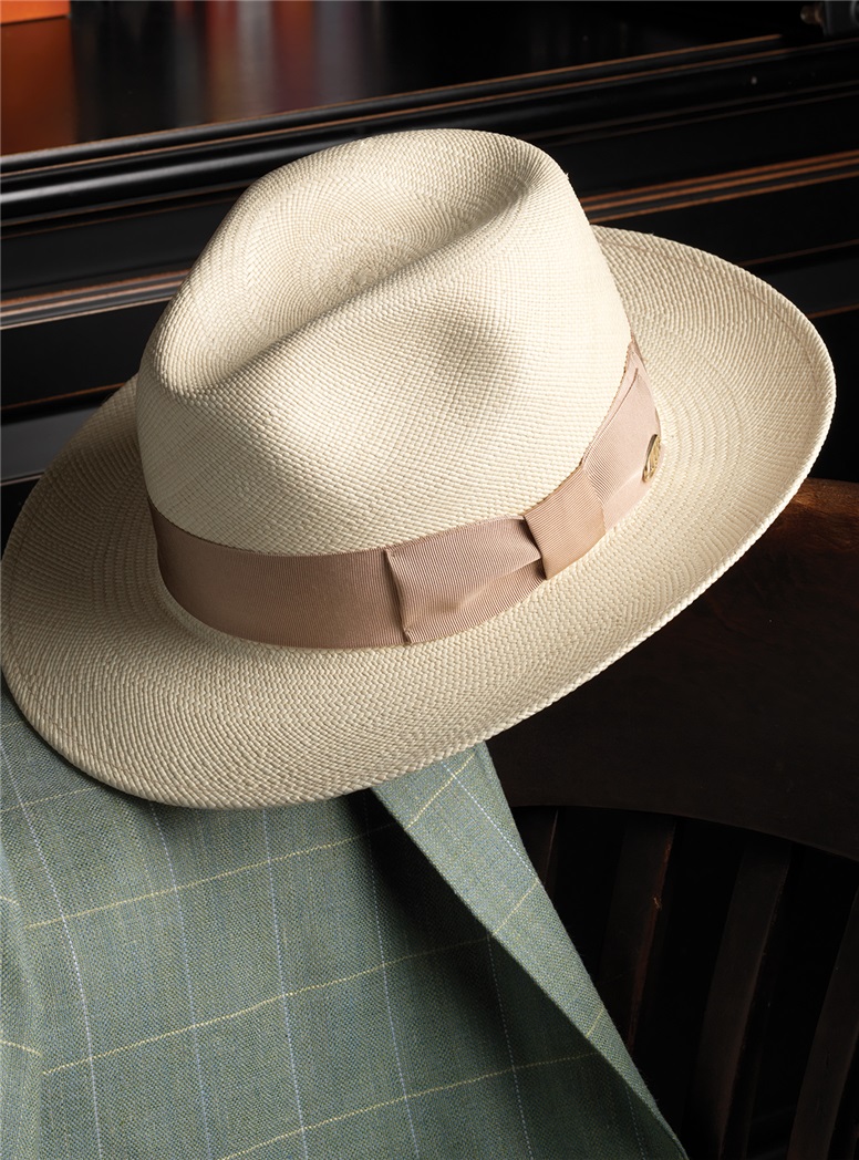 Panama Hat with Tan Band