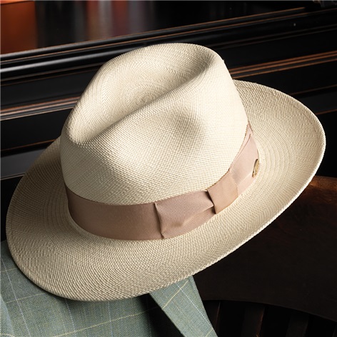 Panama Hat with Tan Band