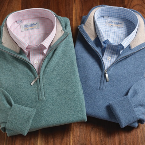 Cashmere 1/2 Zip Sweaters