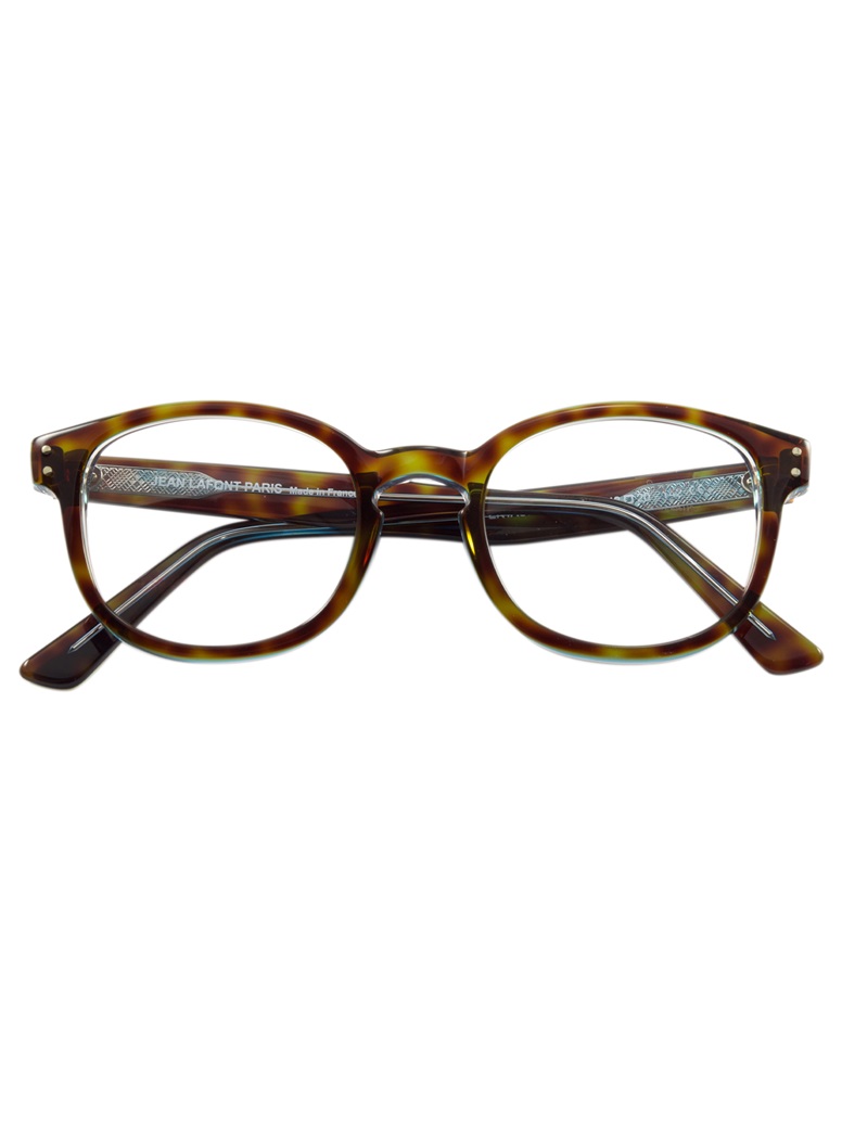 Bold Semi-Square Frame in Olive Tortoise