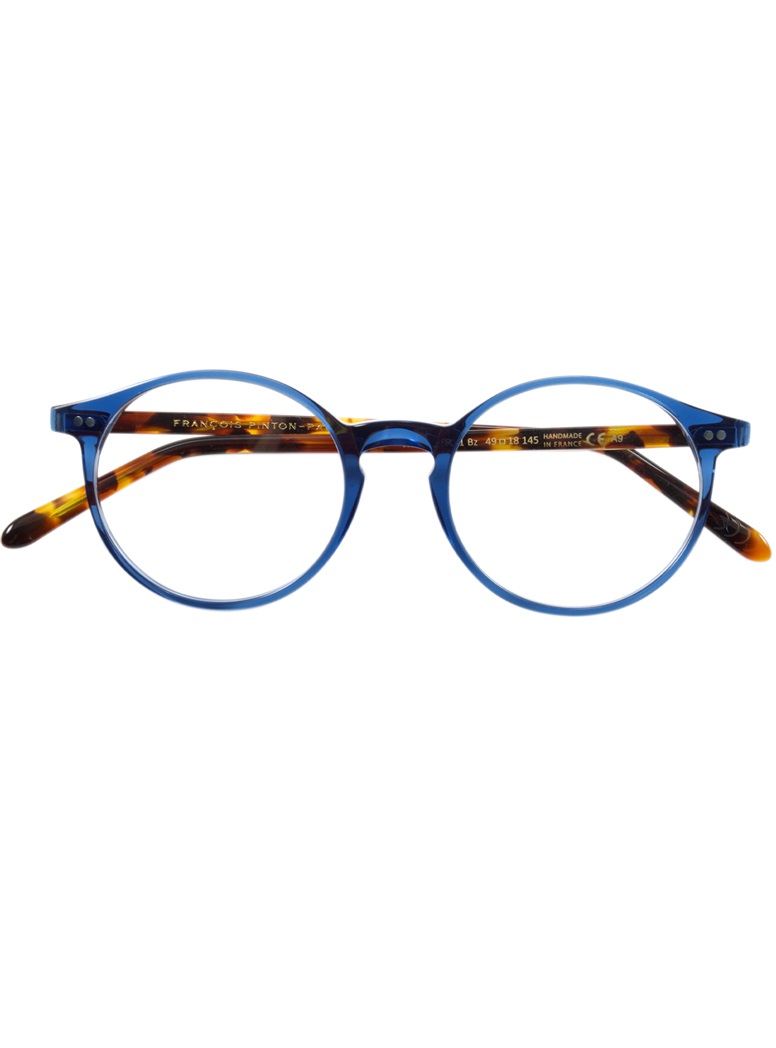 P3 Frames in Blue with Tortoise Temples