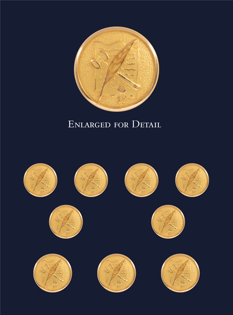 Legal Blazer Buttons