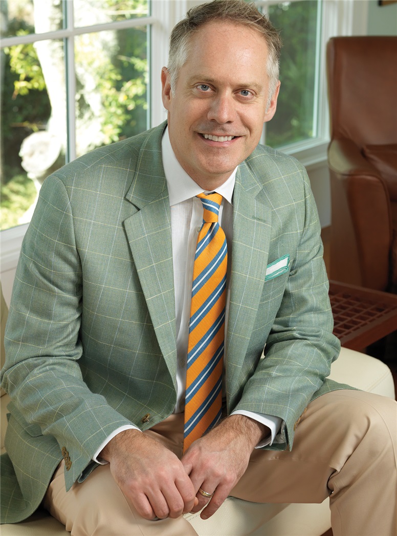 Sage Sport Coat with Cream Windowpanes