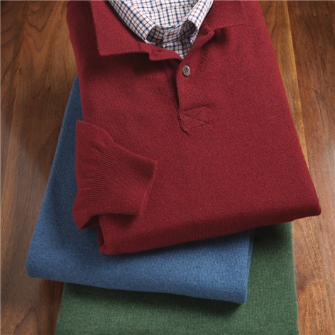 Cashmere Polo Sweaters