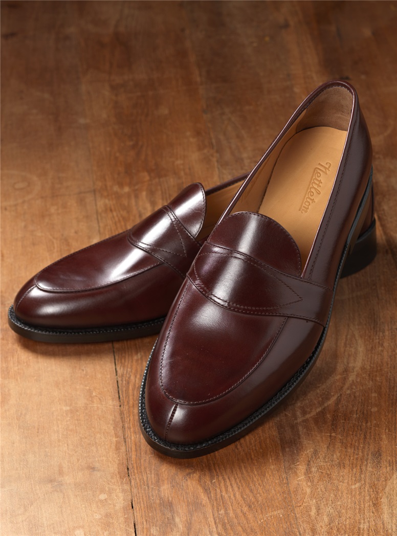 The Savannah Loafer in Burgundy