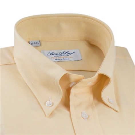 Yellow Oxford Button Down