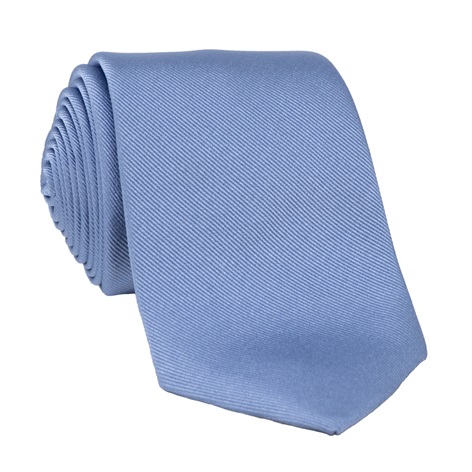 Silk Signature Solid Tie in Cornflower