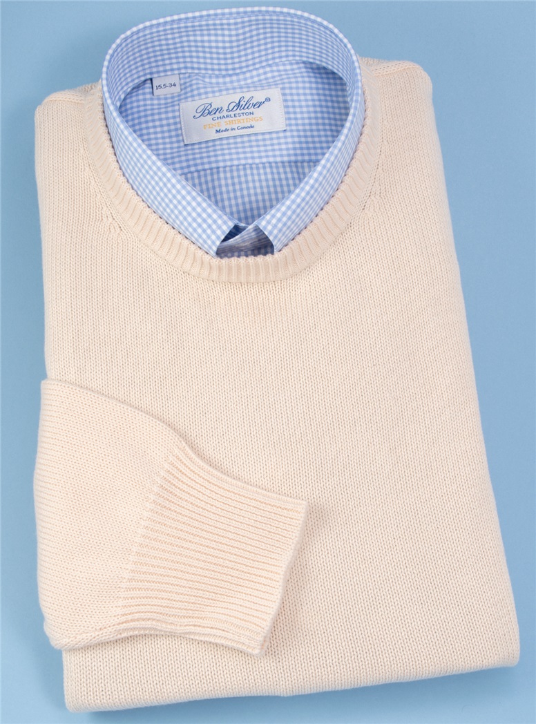 Cotton Crewneck Sweaters