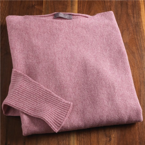 Ladies Cashmere Asymmetric Sweater